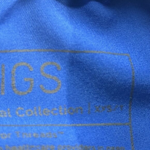 Figs Scrub Pants Womens XS Blue Jogger Elastic Waist Technical Collection - Picture 5 of 8